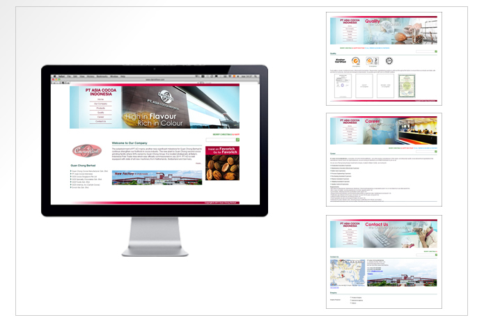 Website PT Asia Cocoa Indonesia