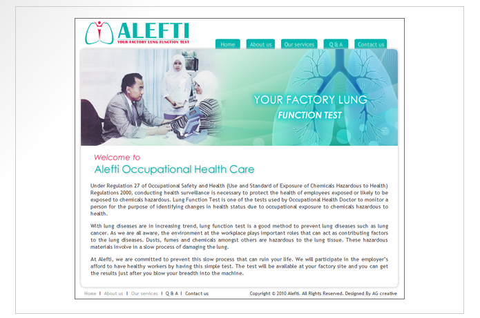 alefti_occupational_health_care_website